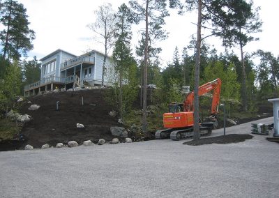 talojen pohjat